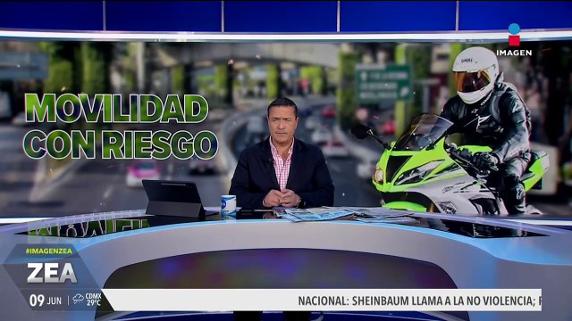 Aumentan las motocicletas en la CDMX, pero también los accidentes viales