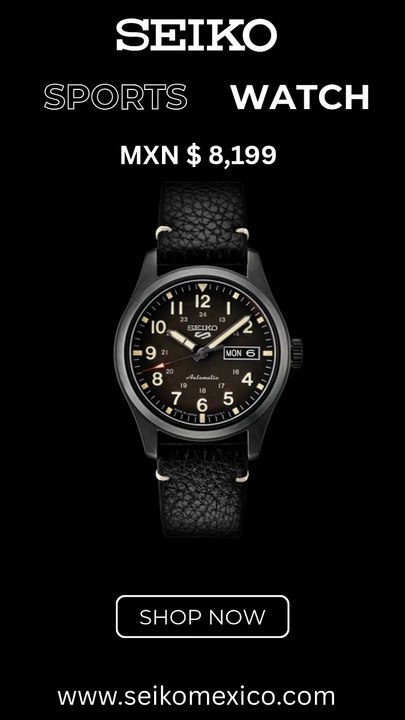 Seiko SRPG41 – Aventura Urbana con Estilo | Seiko 5 Sports México