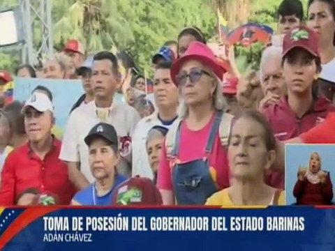 Presidente Maduro: ¡Ha vuelto Chávez a Barinas! porque ha vuelto el pueblo de la mano de Adán