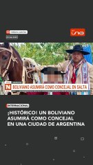 ¡Histórico! Un boliviano asumirá como concejal en una ciudad de Argentina