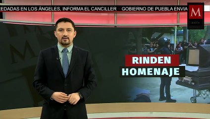 En Sinaloa rinden homenaje a un agente policial que fue asesinado tras un atentado