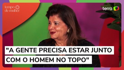 Luiza Trajano: 'não somos contra os homens. Queremos estar junto com eles para unir o Brasil
