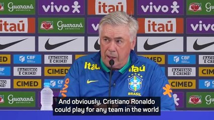 'Football legend' Ronaldo can play for any team in the world - Ancelotti