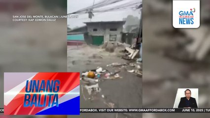 Ilang bahagi ng Bulacan, nakaranas ng malakas na ulan at pagbaha sa mga nakalipas na araw | Unang Balita