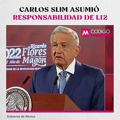 Carlos Slim asumió responsabilidad de L12