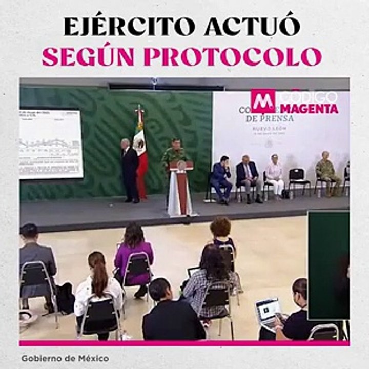 Ejército actuó según protocolo