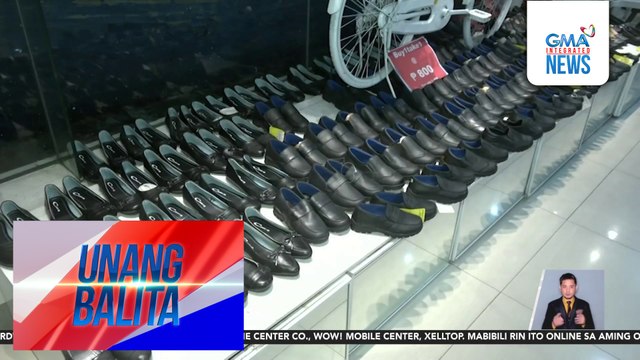 Presyo ng mga sapatos, bagsak-presyo ilang araw bago ang muling pagbubukas ng klase | Unang Balita