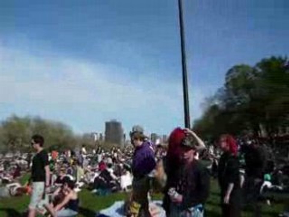 Tam tam au parc Mont-Royal, Montreal