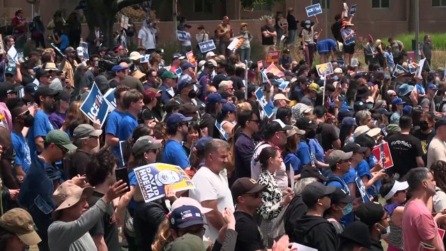 Trump atribuye disturbios por redadas antiinmigración en Los Ángeles a insurrectos