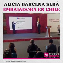 Alicia Bárcena será embajadora en Chile