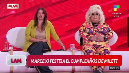 😍 MARCELO TINELLI DE FESTEJO POR EL CUMPLEAÑOS DE MILETT FIGUEROA