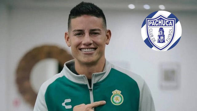 James Rodríguez no es opción para Pachuca en el Mundial de Clubes como refuerzo