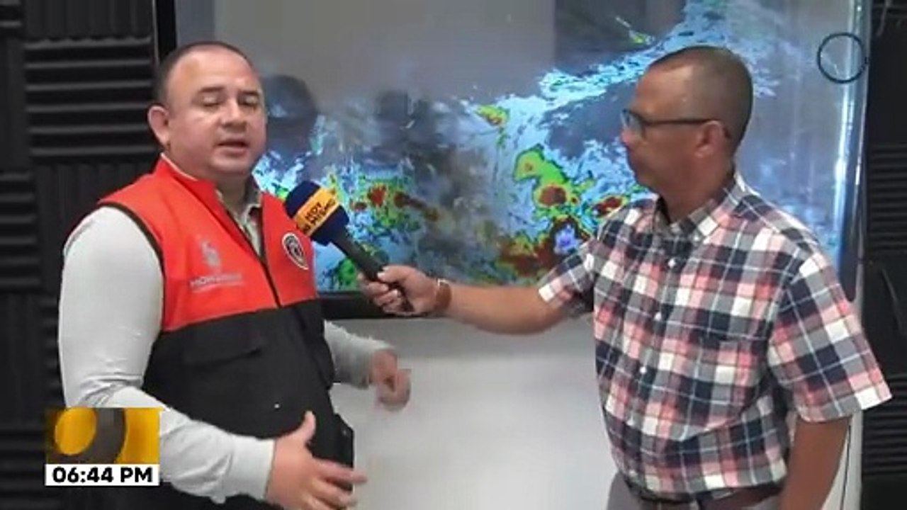 Cenaos pronostica lluvias para esta noche en todo el territorio nacional