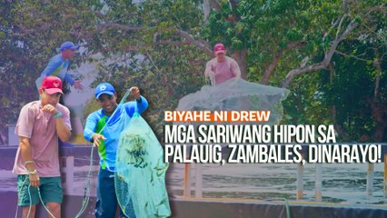 Mga sariwang hipon sa Palauig, Zambales, dinarayo! | Biyahe ni Drew
