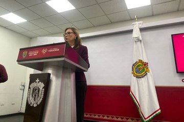 Rocío Nahle vincula a Jorge Máynez con candidatos relacionados al crimen organizado en Veracruz