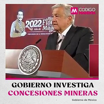 Gobierno investiga concesiones mineras