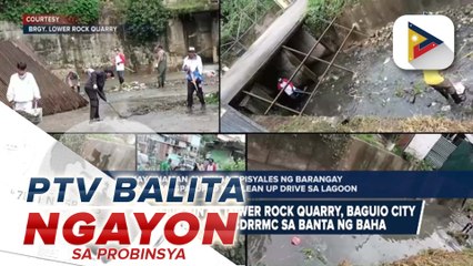 City Camp Lagoon a Lower Rock Quarry, Baguio City binabantayan ng CDRRMC sa banta ng baha