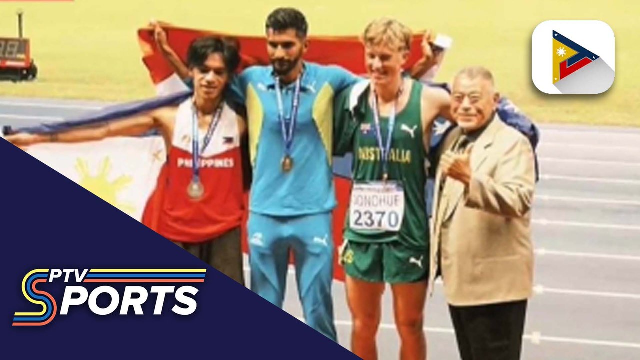 Hussein Loraña, wagi ng silver medal sa Taiwan Athletics Open 2025