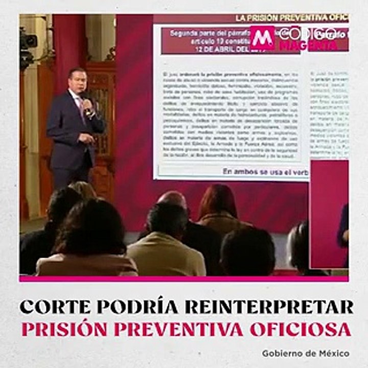 Corte podría reinterpretar prisión preventiva oficiosa