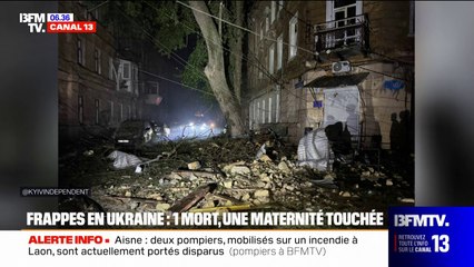 Une attaque aérienne russe touche une maternité à Odessa faisant au moins un mort