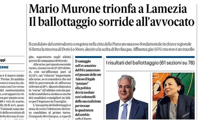 Rassegna stampa 10-06-2025 edizioni Calabria