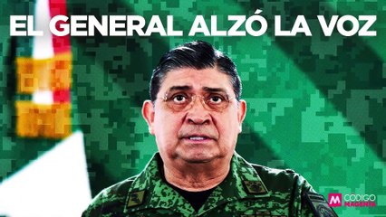 El General alzó la voz