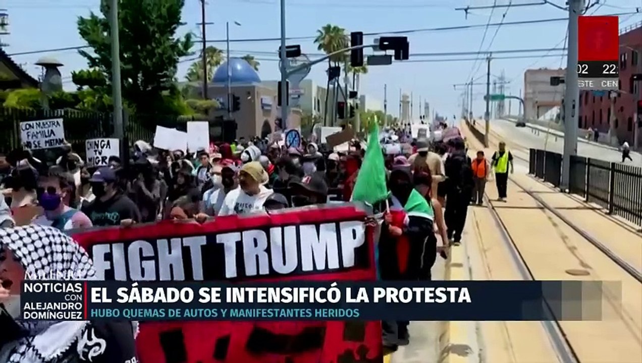 Los Ángeles en pie de lucha tras redadas de ICE contra migrantes