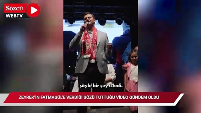 Ferdi Zeyrek’in küçük Fatmagül’e verdiği sözü tuttuğu video sosyal medyada gündem oldu