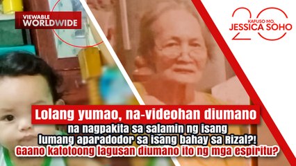 Lolang yumao, na-videohan daw na nagpakita sa salamin ng lumang aparador?! | Kapuso Mo, Jessica Soho