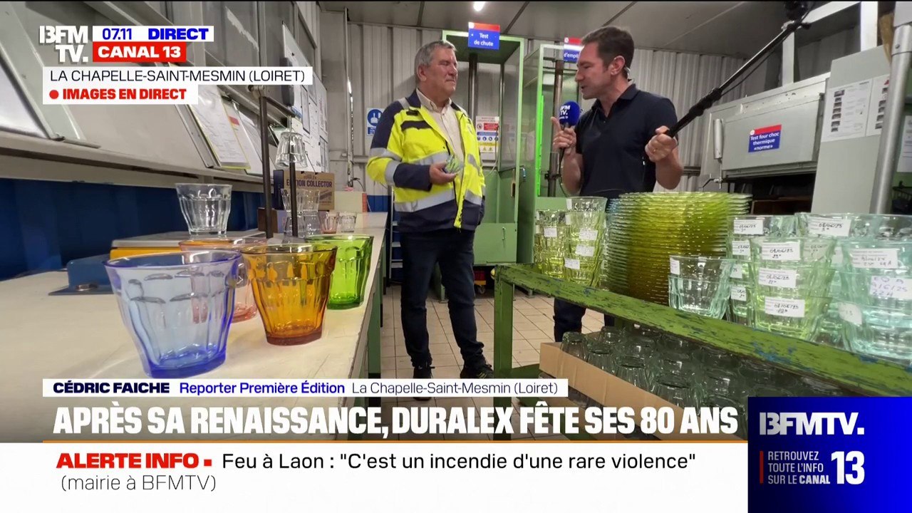 Duralex fête ses 80 ans et met en jeu des "verres d'or", offrant 1.000 euros de vaisselle et une visite VIP de l'usine