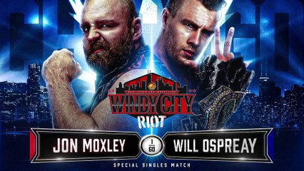 Will Ospreay vs. Jon Moxley: NJPW Windy City Riot (4/16/2022)