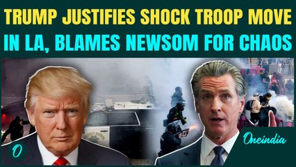 Trump Slams Newsom as 'Incompetent' After Deploying Troops Without Consent: ‘I Saved California’