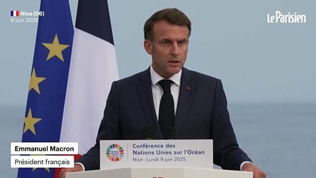 Le blocus humanitaire à Gaza est un « scandale » et une « honte », dénonce Emmanuel Macron