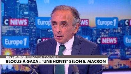 Éric Zemmour : «Emmanuel Macron est un Jean-Luc Mélenchon aux petits pieds»