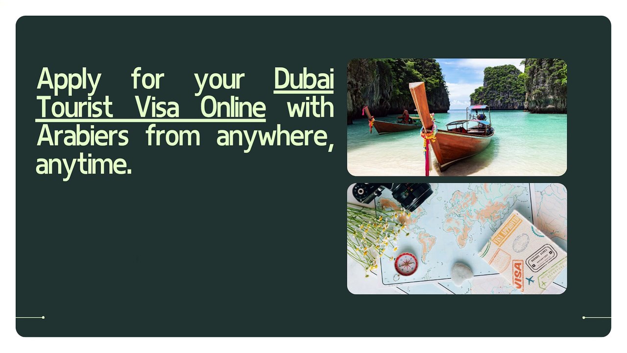 Dubai Tourist Visa Online – Quick, Easy & Hassle-Free Application