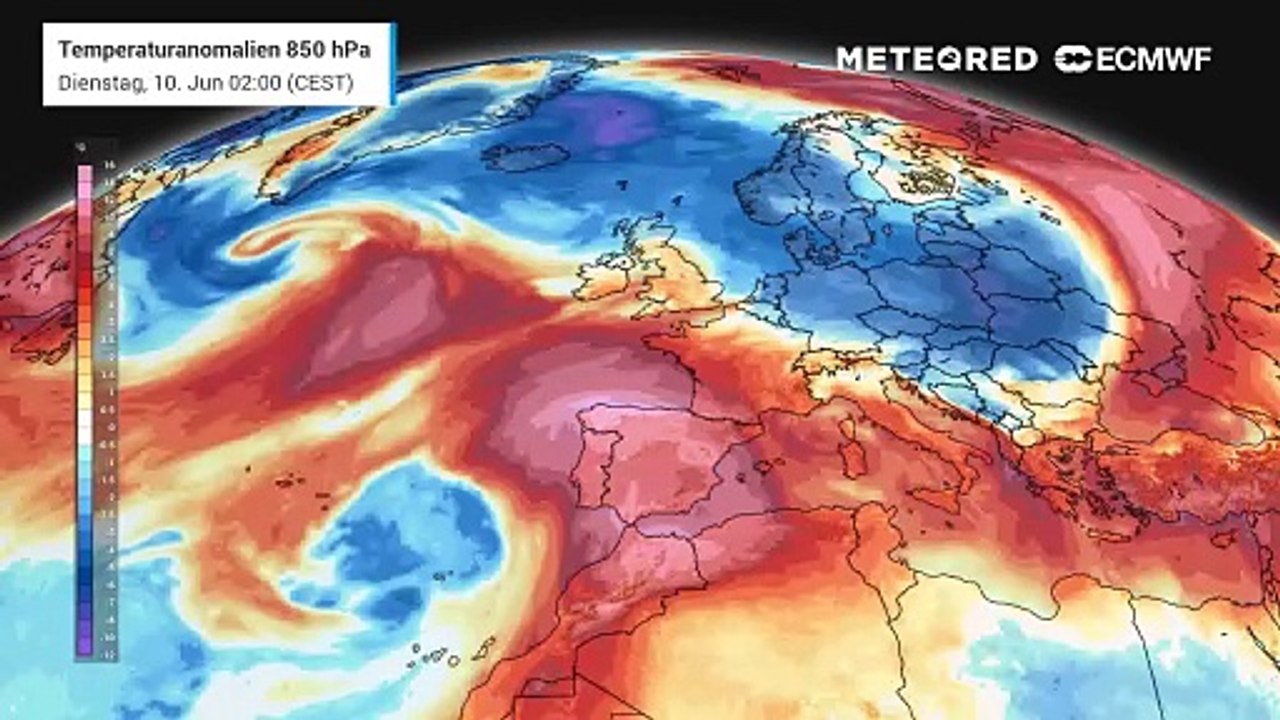 Mächtige Wärmeblase erreicht Deutschland!