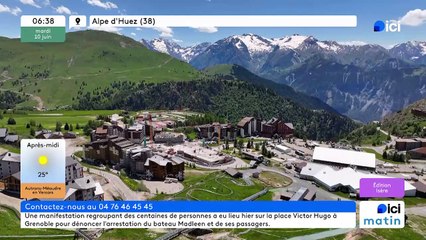 10/06/2025 - ici matin par ici Isère en vidéo