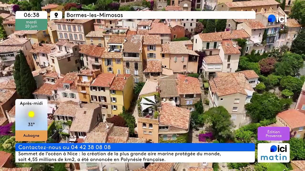 10/06/2025 - ici matin par ici Provence en vidéo