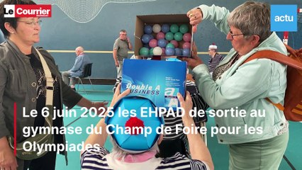 Olympiades de 10 Ehpad de Loudéac et ses environs le 6 juin 2025