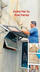 Akhirnya jadi juga kanopi tu