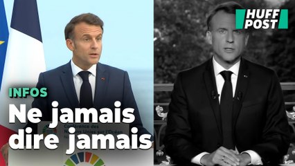 Emmanuel Macron souhaite « qu’il n’y ait pas d’autre dissolution », sans l’exclure totalement