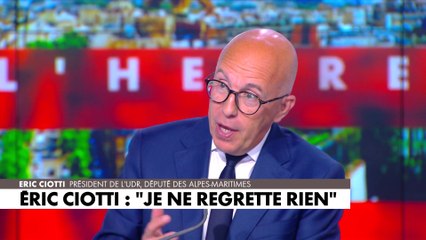 Éric Ciotti : «La droite s’est laissé enfermer psychologiquement par une pensée de gauche»