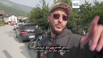 ساکنان کانتون وله سوئیس از بیم رانش زمین خانه‌های خود را ترک کردند