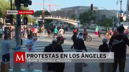 Se intensifican las protestas de latinos en California. Jaime Núñez, 06 de junio 2025