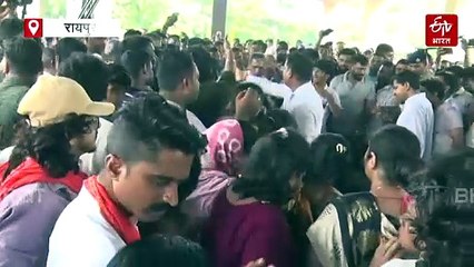 शहीद एएसपी आकाश राव को श्रद्धांजलि, उमड़ा जनसैलाब