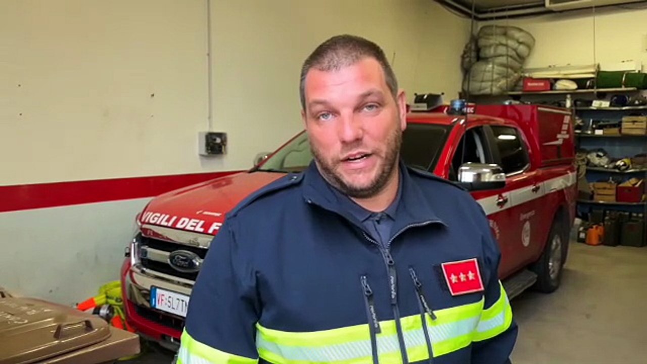 Il comandante dei Vigili del fuoco di Verv?: "Orgoglioso di essere comandante di un Corpo cos?"