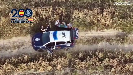 Un dron de la Policía localiza a una pareja con Alzheimer desaparecida en Leganés