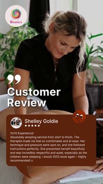 Nothing speaks louder than the words of a happy client! Here's what one of our valued clients had to say about their experience with Shelley Goldie — a true expert in heal
