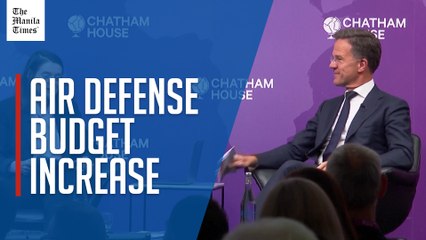 NATO needs 400% increase in air and missile defense — Rutte