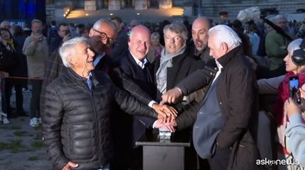 A Berlino ricreato il "Reichstag impacchettato" di Christo